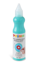 PINTURA PARA VIDRIO 75 ML VERDE | 6 UNIDADES | (PRIMO)